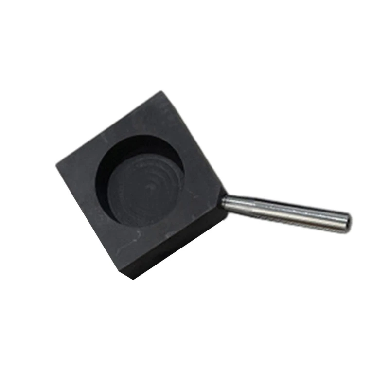 

Graphite Oil Reservoir Mold with Convenient Handle for Jewelry Making Metal