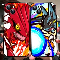 japan anime pokemon pikachu for apple iphone 13 12 11 pro max mini x xr xs max se 6 6s 7 8 plus phone case back silicone cover