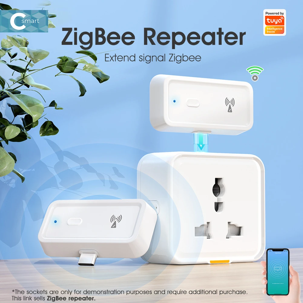 Ретранслятор сигнала Tuya Zigbee для умного дома | AliExpress