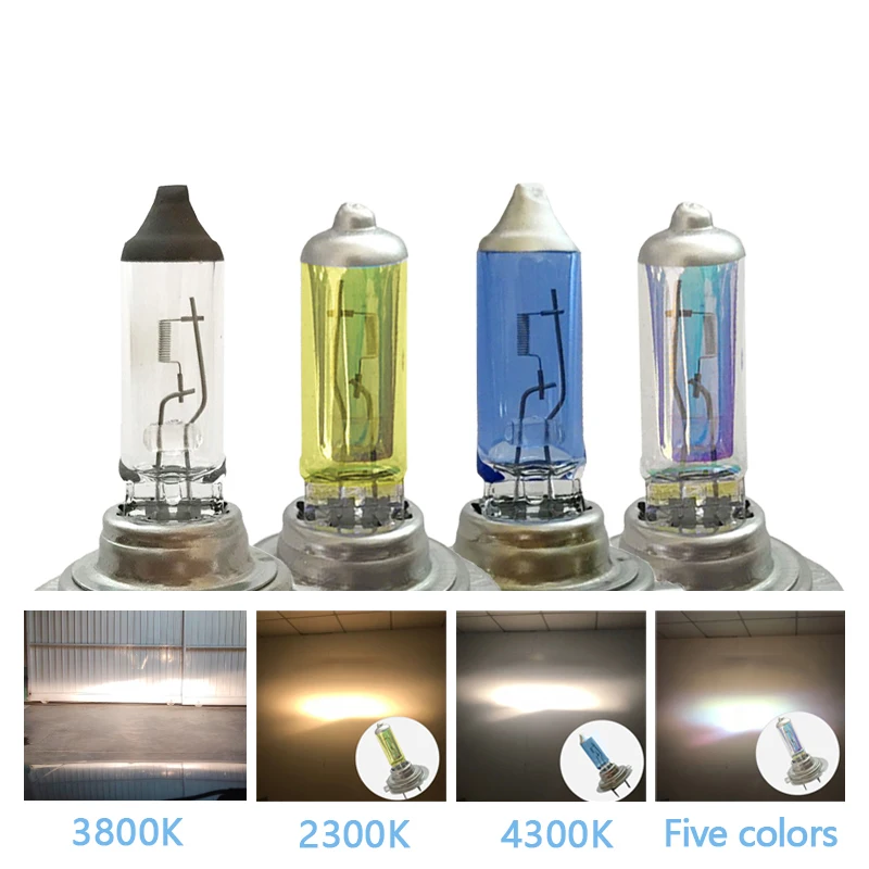 

2pcs H7 Origiianl Halogen Bulb 12V 55W 100W OEM Car Headlight 3200K 4300K 5000K Fog Lamp OEM Quality Auto Bulb Standatrd Light