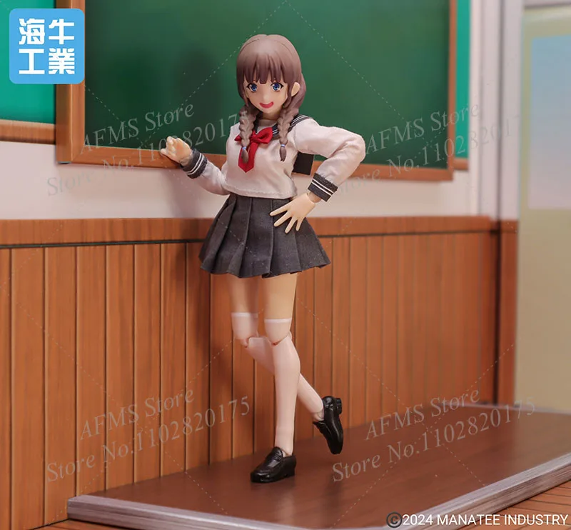 IN STOCK Manatee Industry 112 Scale Collectibles Figure YUA Kawaii Anime Pretty Girl JK Uniform Ver 6inch Women Soldier Model (art.: 3920cf12f22bc) - 3920cf12f22bc