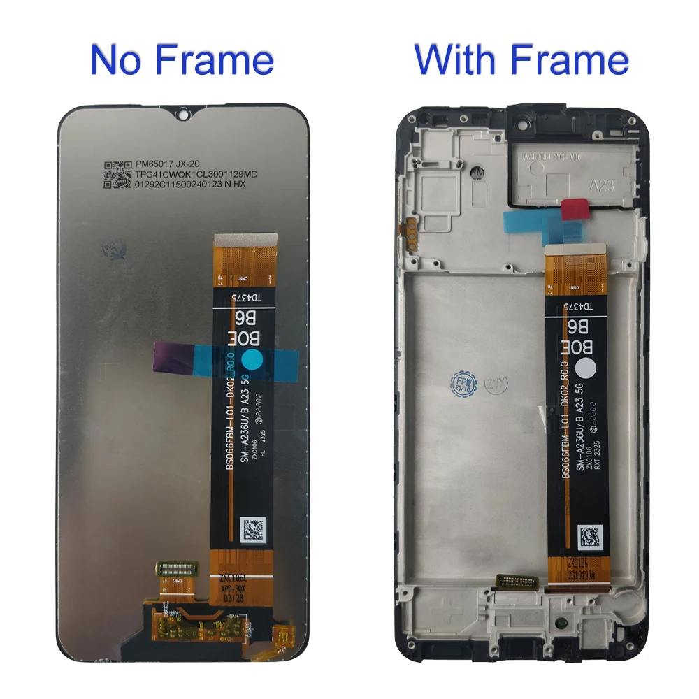 6 6-дюймовый ЖК-экран для Samsung Galaxy A236 ЖК-дисплей дигитайзер сенсорного экрана в