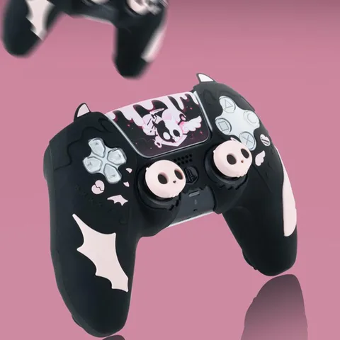 Силиконовый чехол KomoKe Geekshare Cat Bear для Sony Dualsense 5