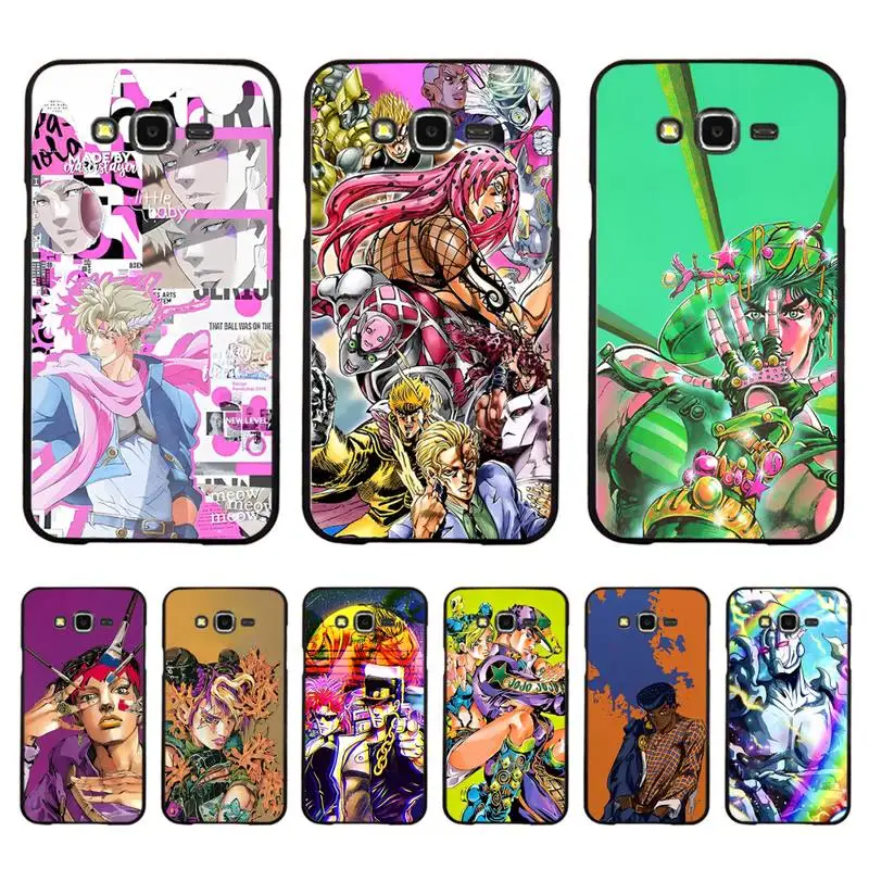 

LVTLV JoJos Bizarre Adventure Phone Case For Samsung J 7 plus 7core J7 neo J6 plus prime J6 J4 J5 Mobile Cover