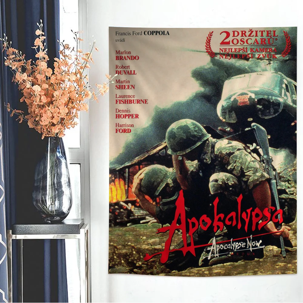 Movie Character Apocalypse Now Hippie Wall Hanging Tapestries Art Science Fiction Room Home Decor Kawaii