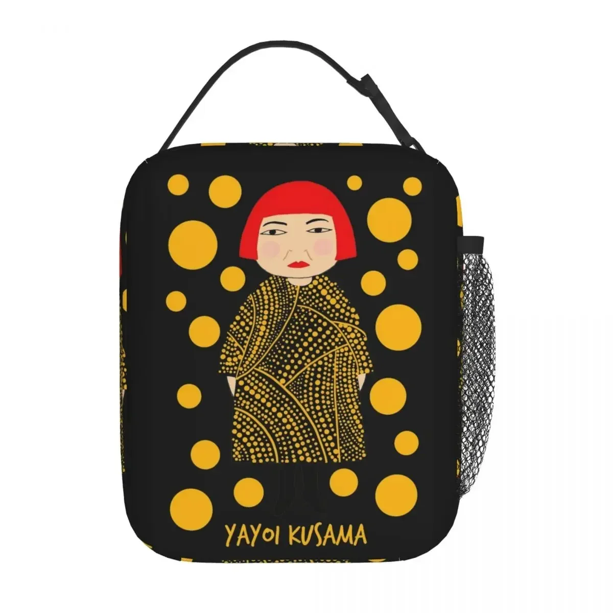 Yayoi Kusama Изолированная сумка для обеда Герметичный контейнер Термосумка-тоут