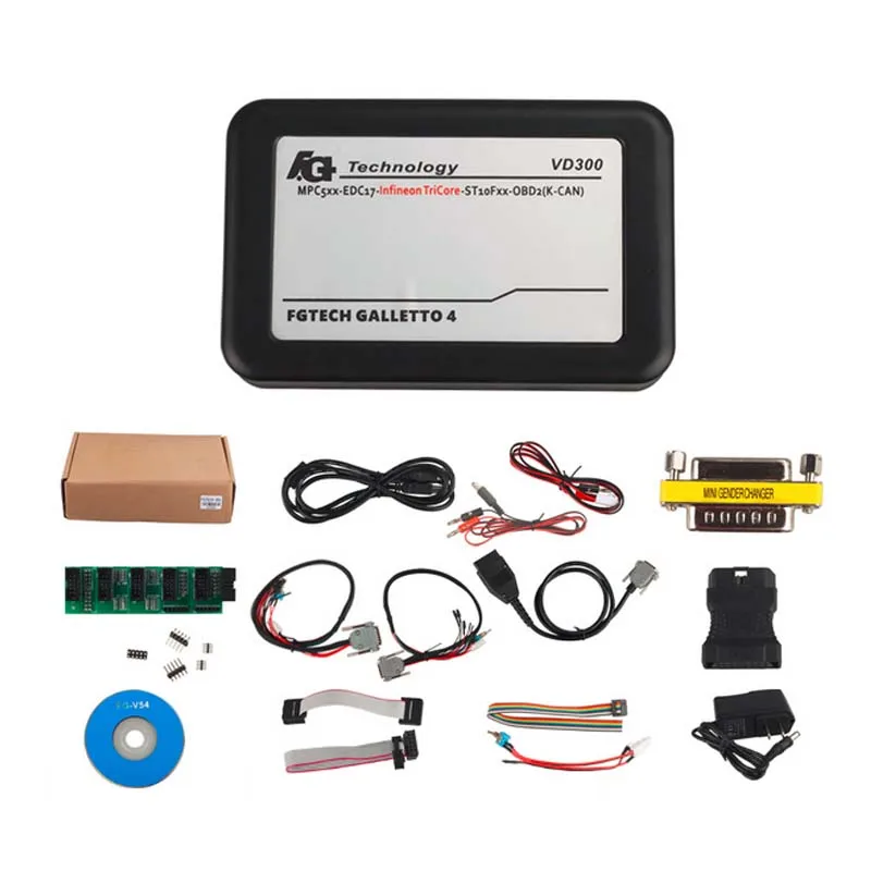 Новинка 2023 Fgtech Master V54 VD300 Поддержка BDM-Tricore-Boot-OBD FG Tech инструмент для тюнинга