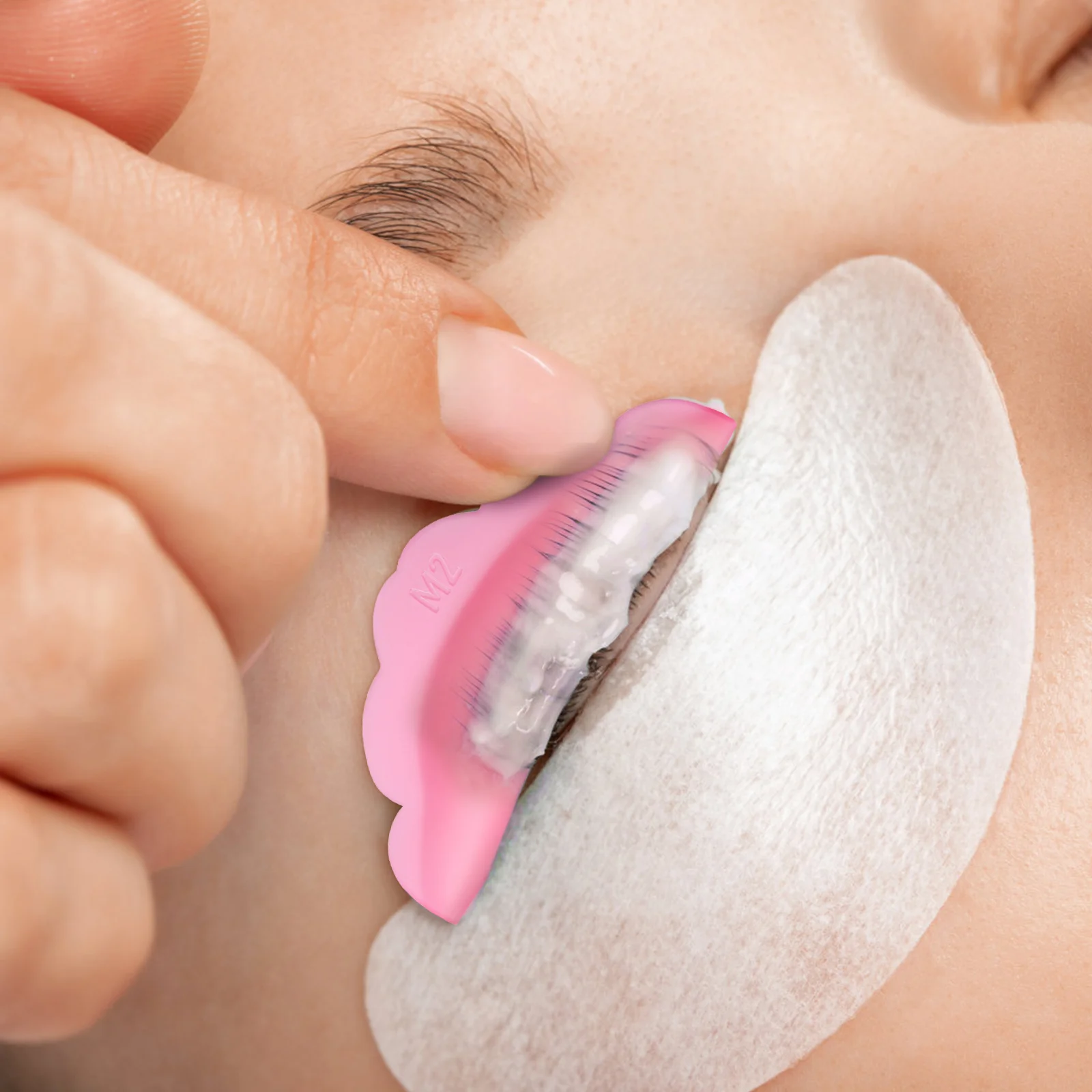 20 пар подушечек для завивки ресниц средний многоразовый силикагель