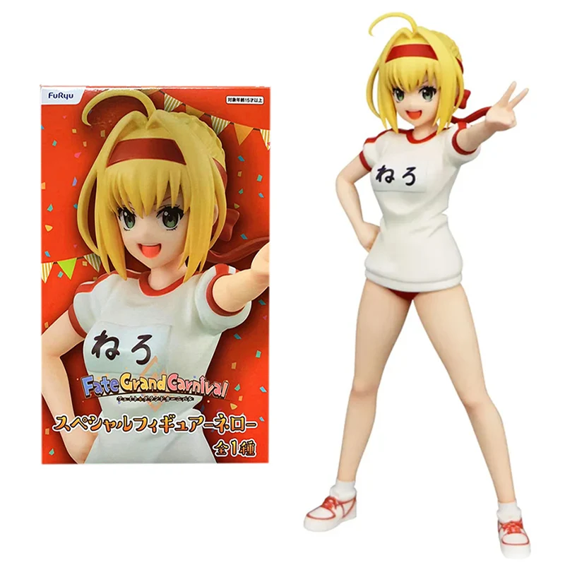 

Фигурка аниме «Fate» из аниме «Stay Night FGO Grand Carniva Nero Saber», Коллекционная модель, аниме фигурка, игрушки для детей