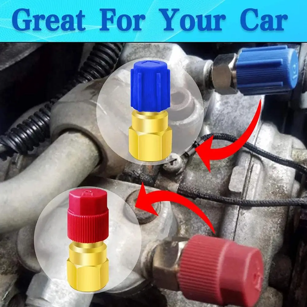 Комплект для преобразования R12 в R134a аксессуары зарядного клапана кондиционера