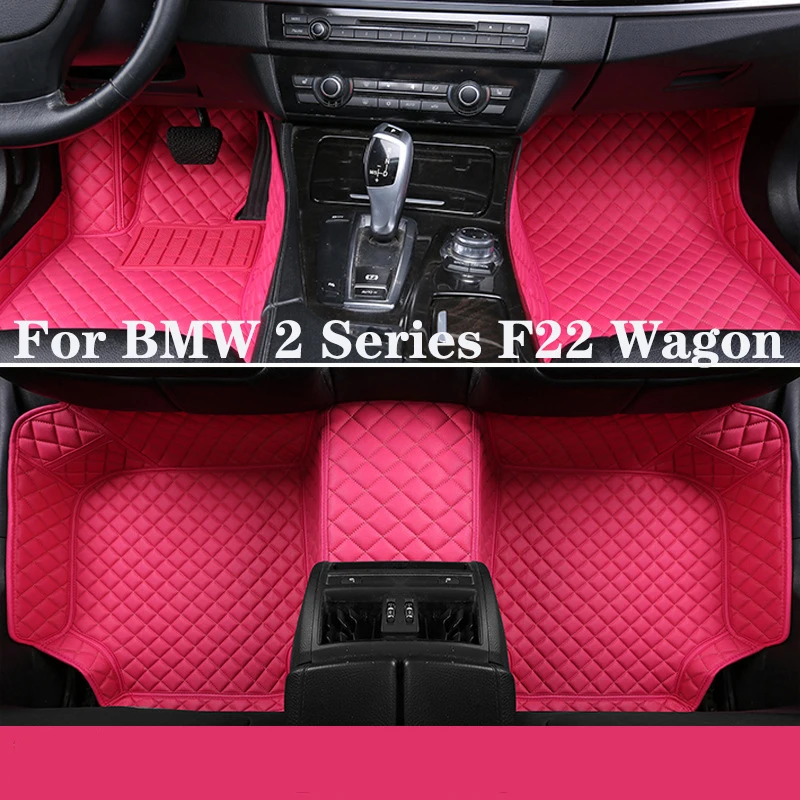 

Full Surround Custom Leather Car Floor Mat For BMW 2 Series F22 Wagon 2014-2016 (Model Year) Car Interior Auto Parts