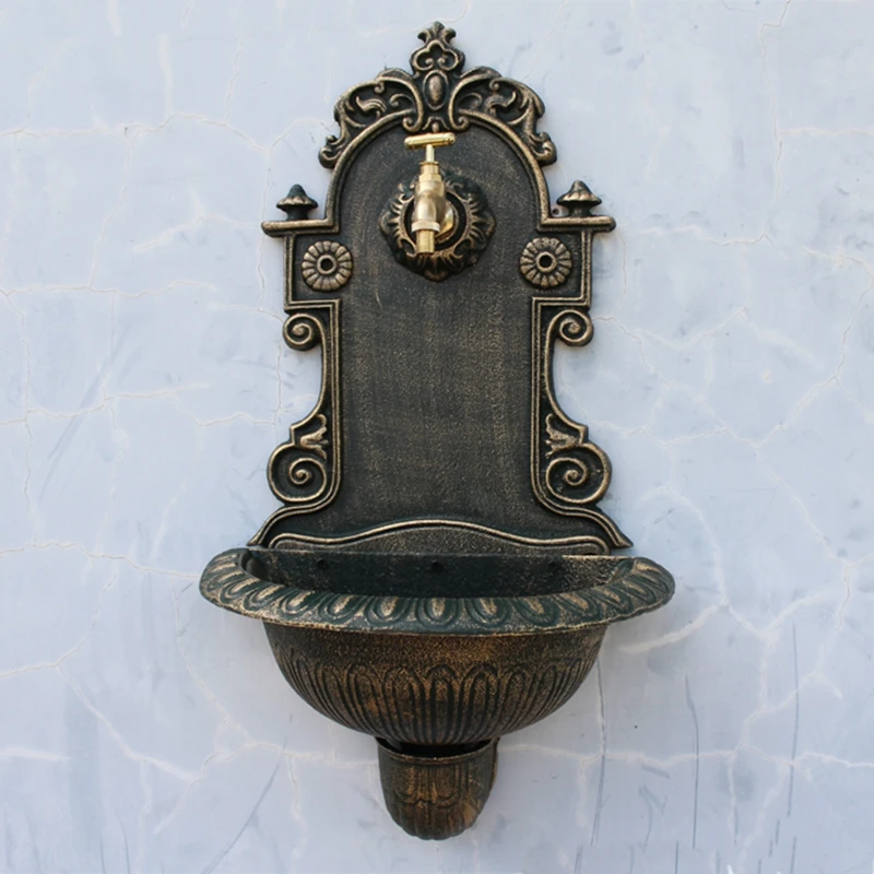 

Creative Personality Retro Craft Cast Iron Sink Courtyard Wash Basin Wash Basin Home Furnishings Decoration Wall Hangings