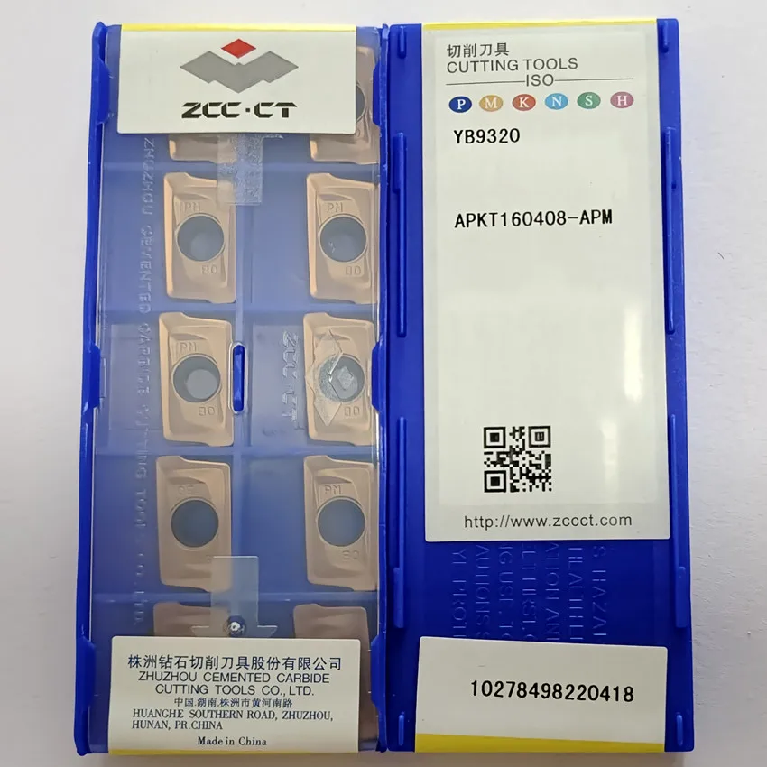 Режущий нож ZCC.CT про APKT160408-APM/APKT160412-APM/APKT160416-APM/APKT160420-APM/APKT160424-APM/APKT160430-APM YB9320