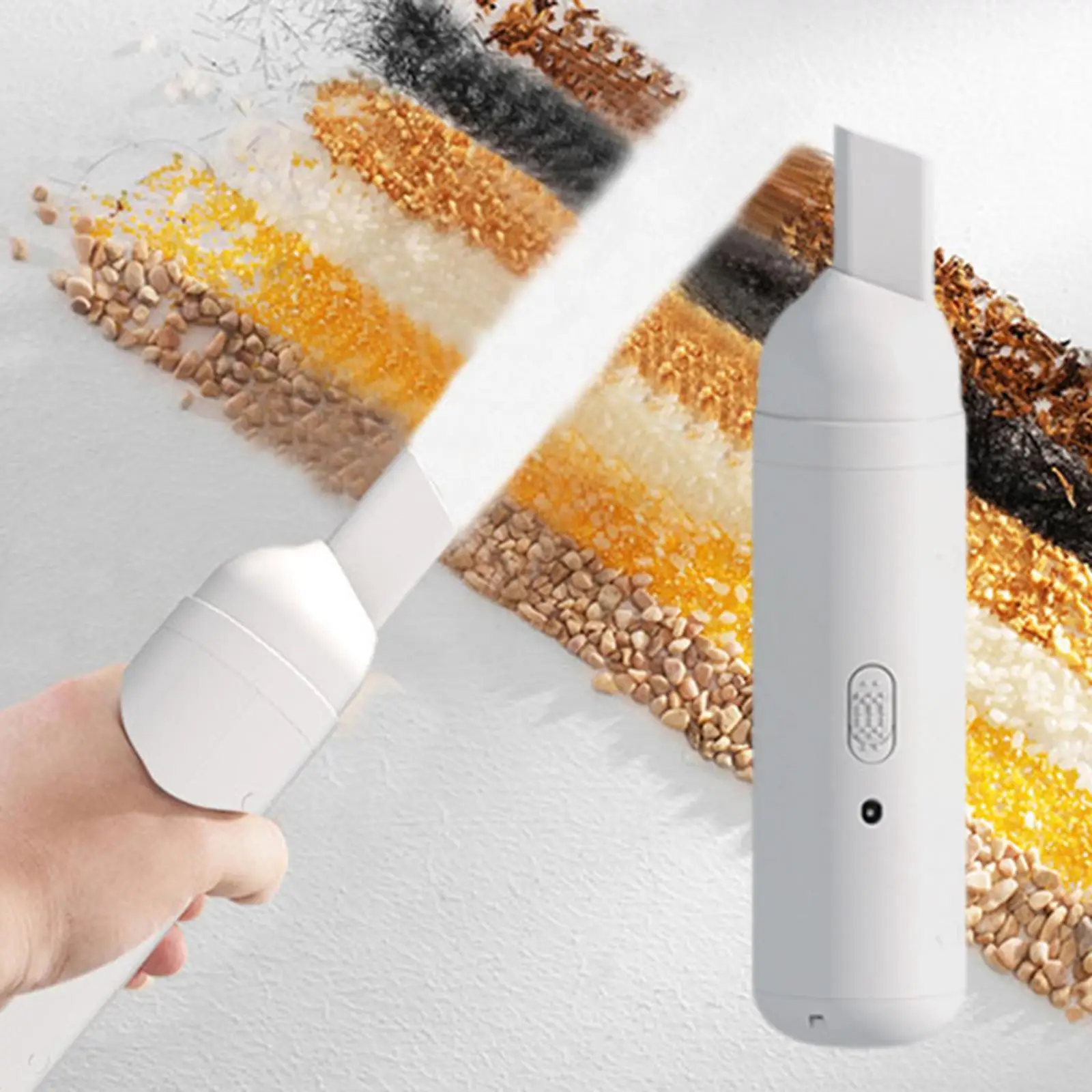 

Mini Handheld Vacuum Wireless Cleaner for Desktop Small Spaces Car