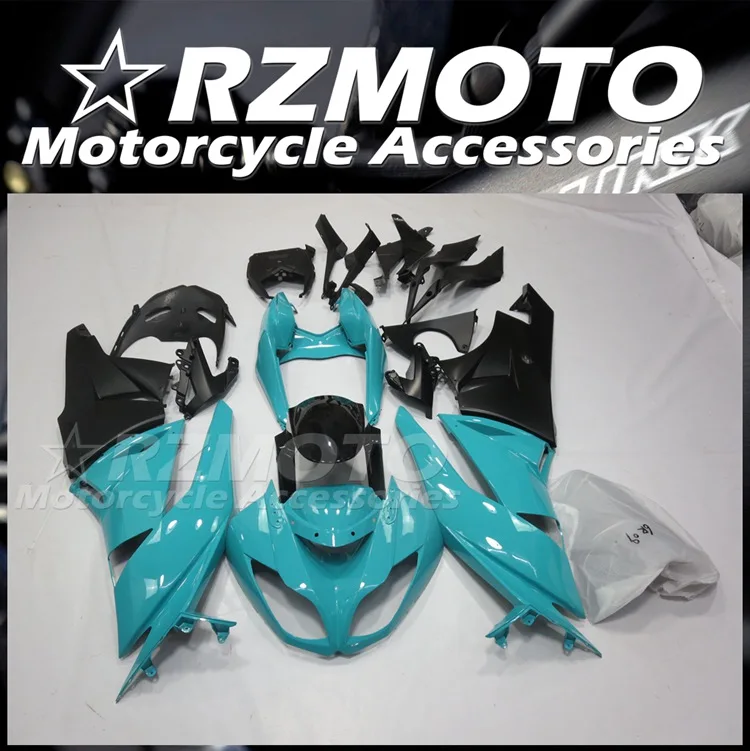 

Новый комплект обтекателей из АБС-пластика подходит для Kawasaki Ninja ZX-6R 636 ZX6R 2009 2010 2011 09 10 11 12 комплект обтекателей небесно-голубого цвета