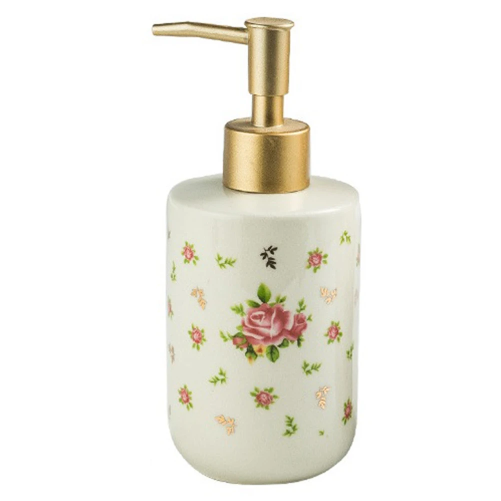 

Bathroom Hand Bottle Shampoo Shower Bottle Liquid Sub Bottle Home Ceramics Split Bottling Big