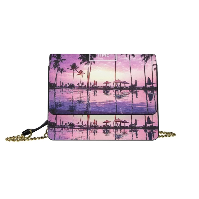 

2022 Star Series Senior Simple Women's Handbag British Style Women's Single Shoulder Bag Every Occasion Pattern Customization