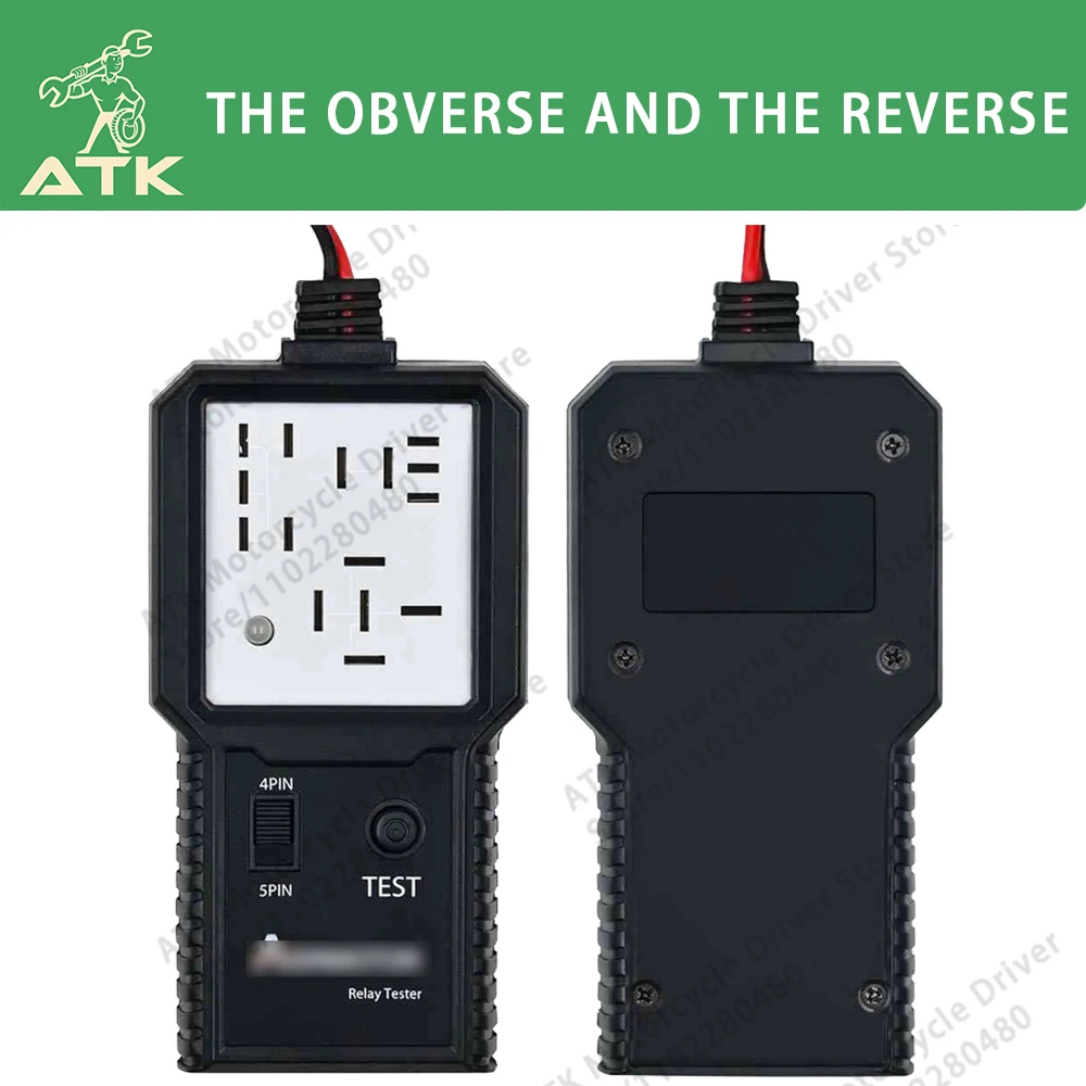 Тестер автомобильных реле AER BJ-707 4-контактный/5-контактный переключатель