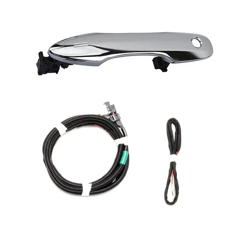 

Серебристая ручка датчика, умная дверная ручка, модификация, БЕСКЛЮЧЕВОЙ вход для Toyota Camry 18-2022 Xv70 V70 70 для prius xw50 50