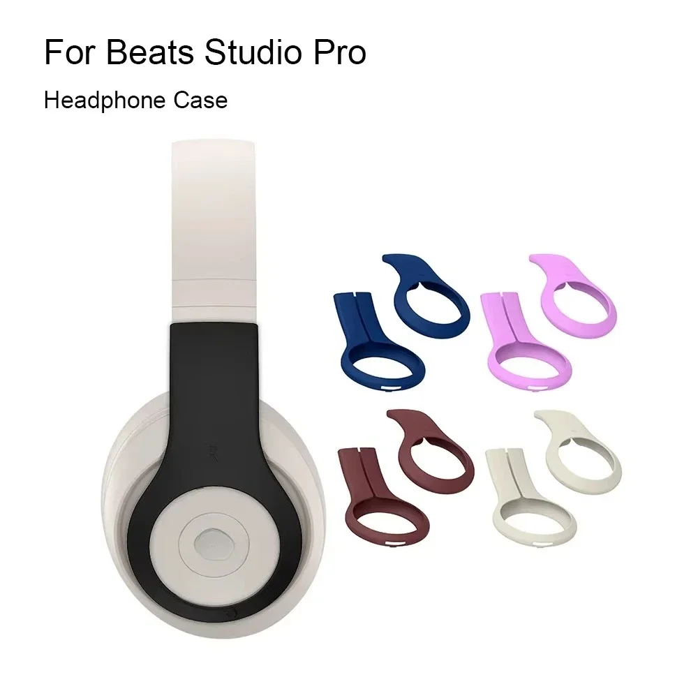 Фото Чехол для Beats Studio Pro, защитный силиконовый чехол, защелкивающийся, против царапин, противоударный, пылезащитный, легкий, прочный, TOMWUK №2