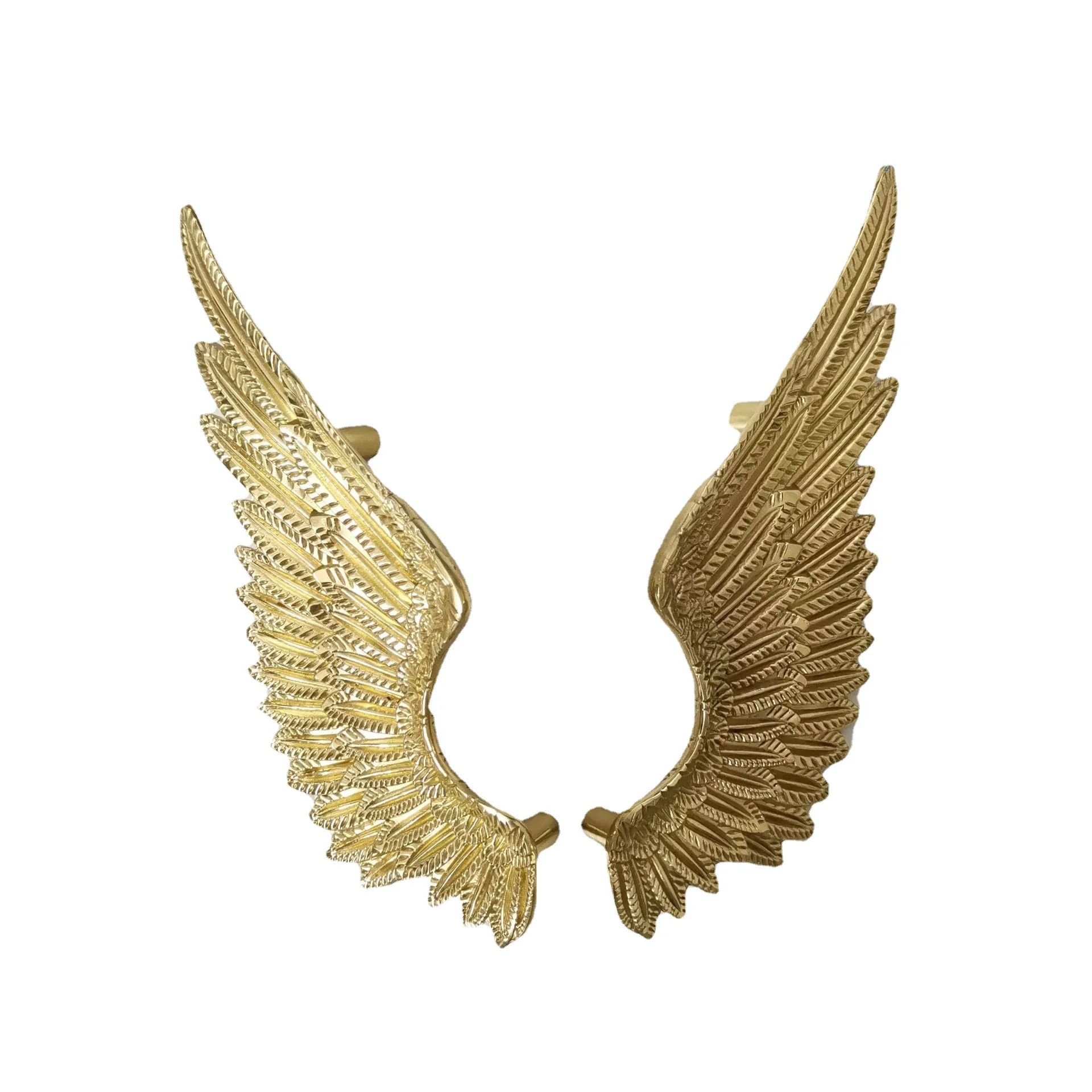 

Креативная цельная латунная ручка в форме крыльев, шкаф для кухни, винного шкафа, комода, дверные ящики шкафа, ручки и фурнитура