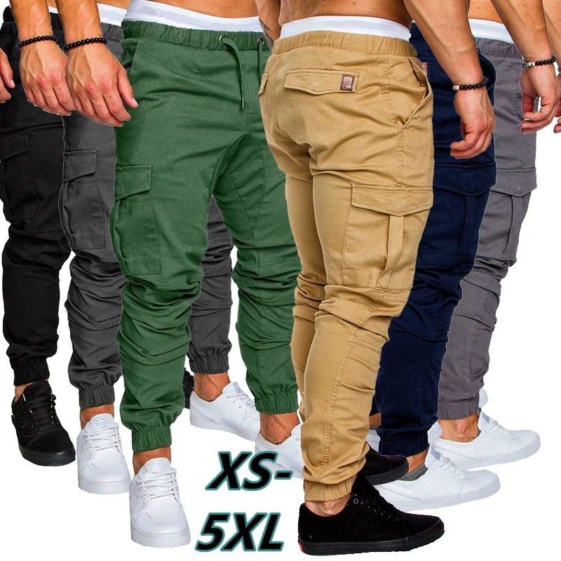 Casual Male Sportswear Hip Hop Harem Pants Slim Fit Trousers
