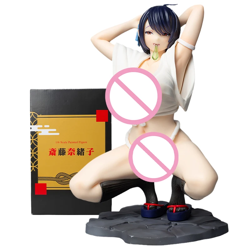 

Фигурки героев аниме 19 см, восемнадцать юаней, Saitou Naoko 1/6, ПВХ, сексуальная обнаженная девушка, Hentai R18, Коллекционная модель для взрослых, куклы, игрушки, подарки