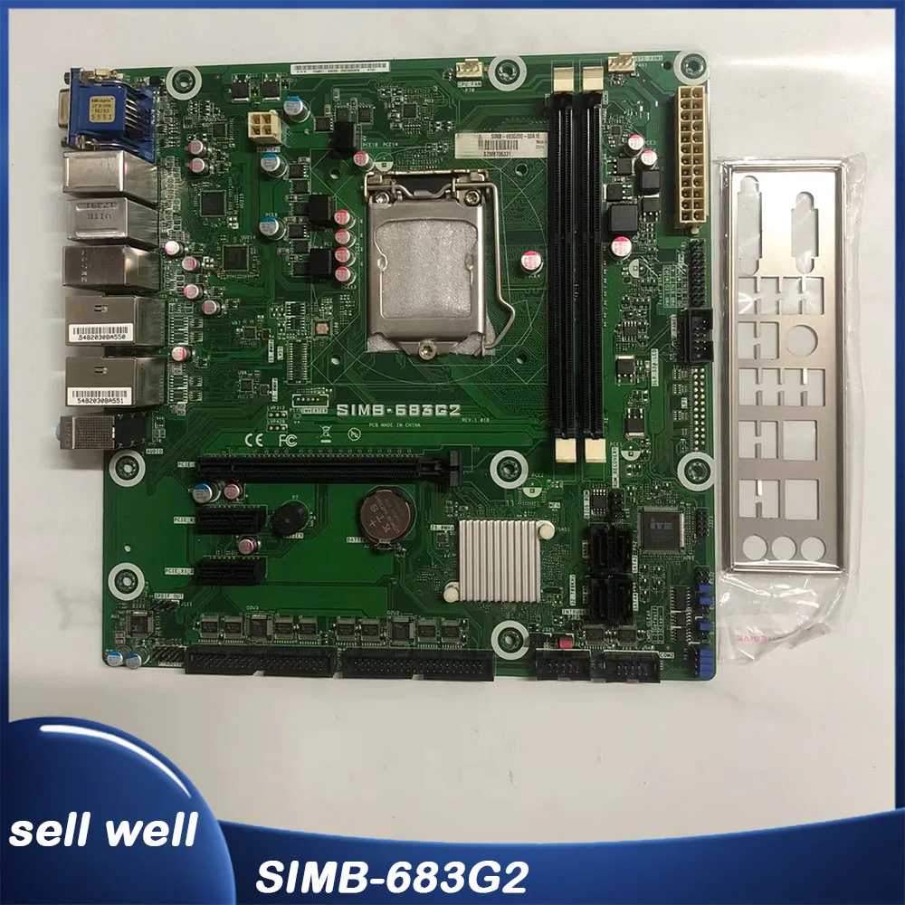 Для Advantech Industrial материнская плата с двумя портами n-e-t-w-o-r-k LGA 1150 SIMB-683G2