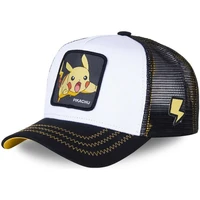 pokemon anime baseball cap original pikachu hat adjustable pokemon cosplay hip hop cap girls boys childrens birthday gifts