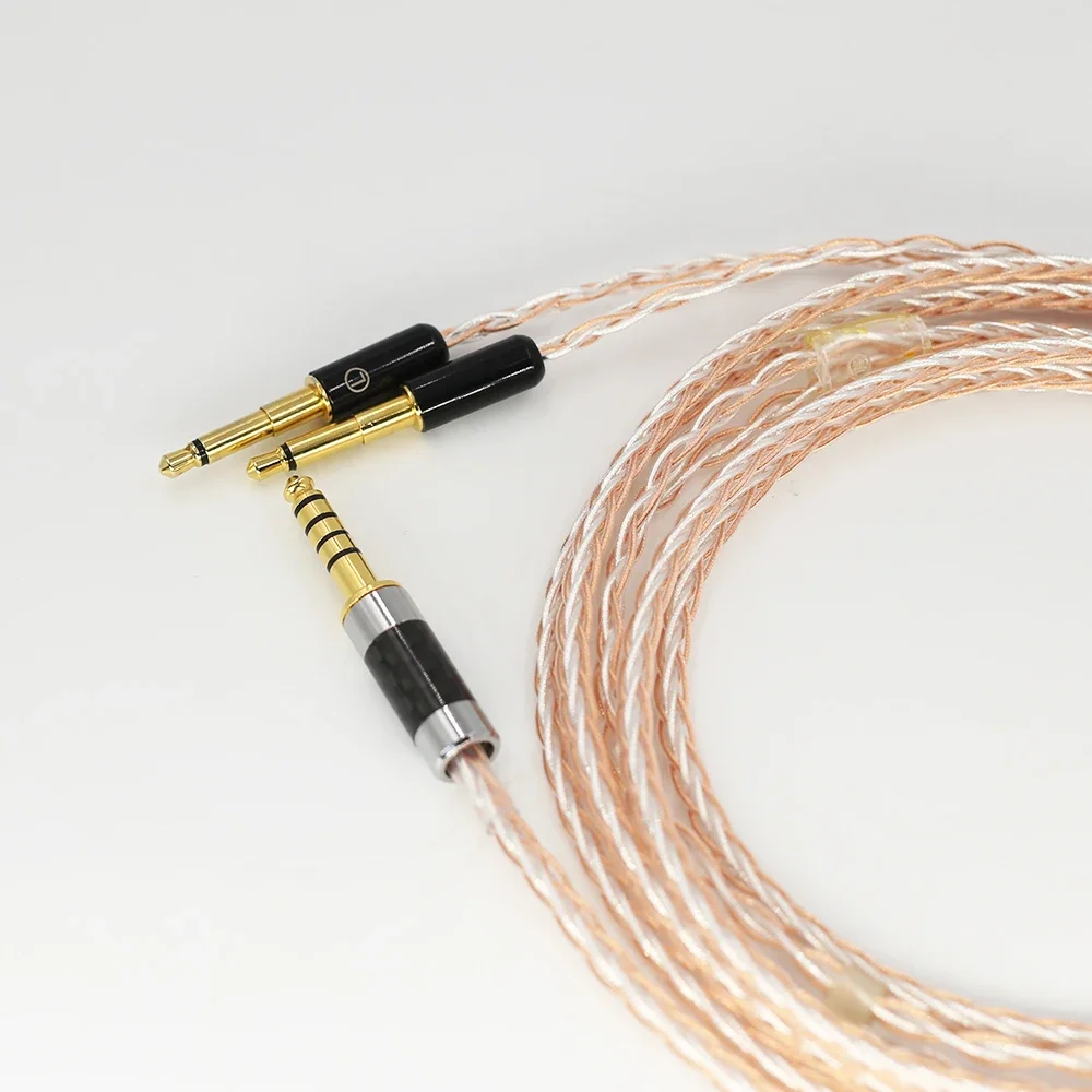 Audiocrast 8-ядерный кабель для наушников 3 5 стерео аудио разъем обновления Meze 99