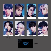 kpop new boys group stray kids new album maniac in japan photocard set concept photo high quality lomo photo card gifts lee know