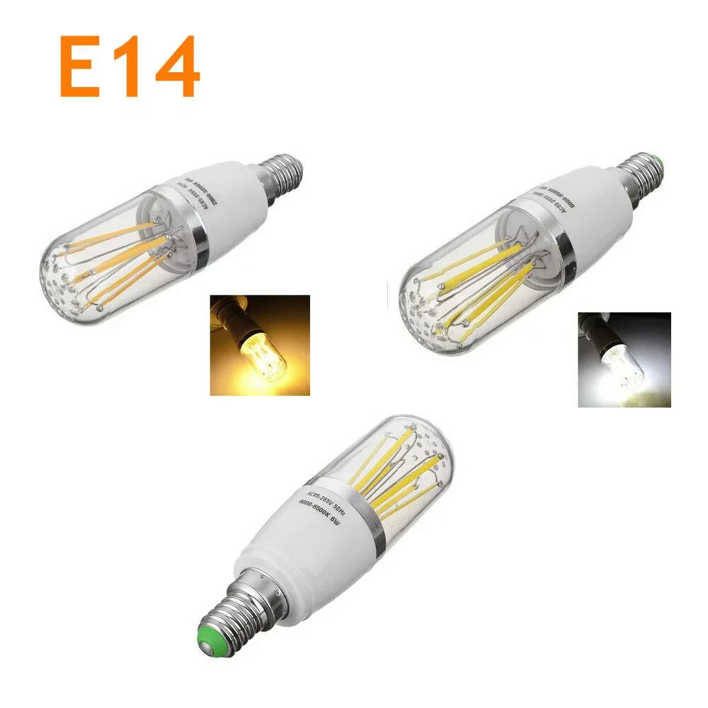 10 шт. Димируемые COB LED лампы Elbulbo E27 3Вт/4Вт/6Вт