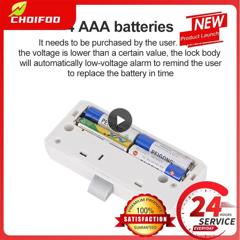 

1~5PCS Smart Anti-theft Lock Smart Lock Tuya Wardrobe Lock Smart Home Smart Switch Long-lasting Battery Life