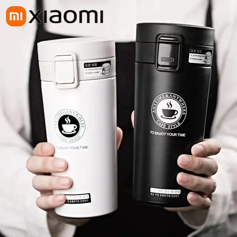 Xiaomi 0 5 л термокружка с двойными стенками 304 кофейная чашка из нержавеющей стали