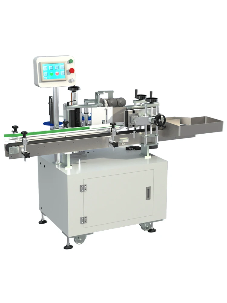 

Labeling machine automatic daily chemical food canned mineral water cola chili soy sauce red wine round bottle labeling