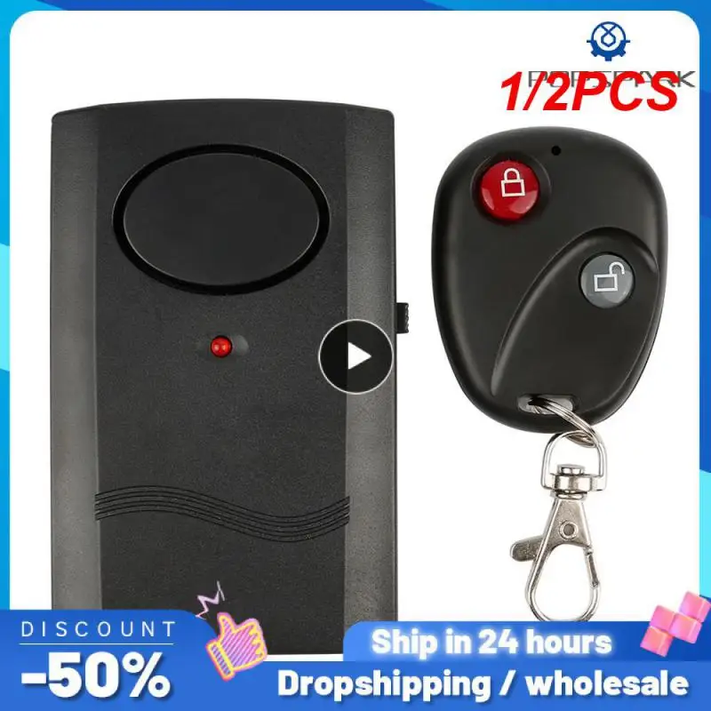 

1/2 шт., сигнализация для мотоцикла, скутера, дБ