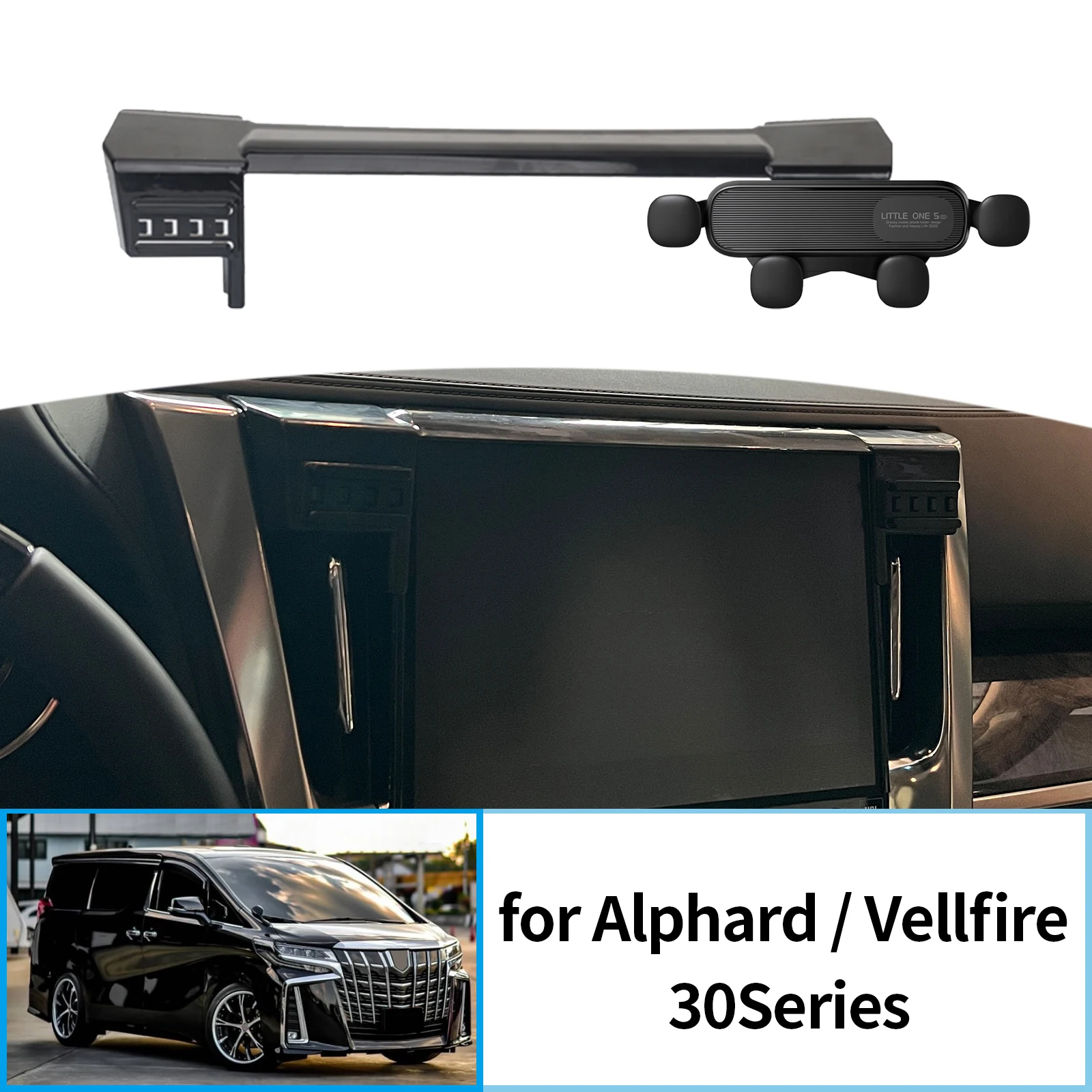 Автомобильный держатель мобильного телефона для Toyota ALPHARD Vellfire 30 серии AH30