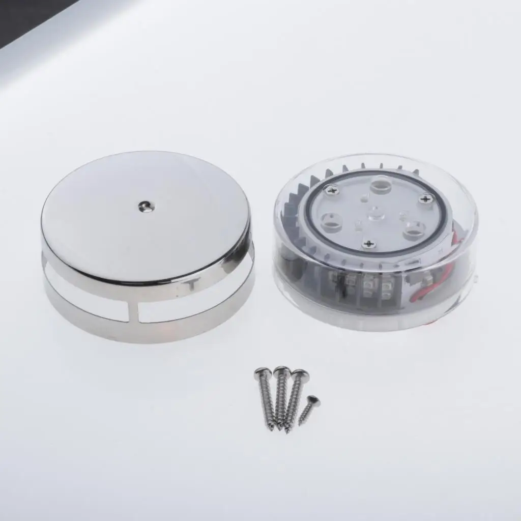 

Boat 36-LED Navigation Lights 12 Volt Port And Starboard Stainless Steel Case