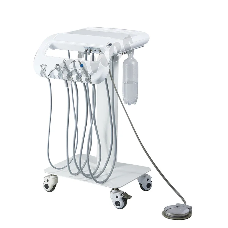 Портативная мобильная тележка De ntal микромоторный скалер