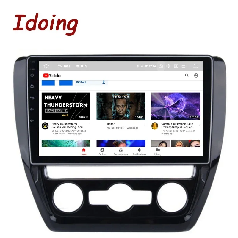 Idoing 10 2-дюймовый автомобильный Android-радио видео-мультимедийный плеер для Volkswagen Jetta