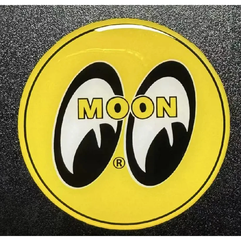 

JDM 3D мультяшная эпоксидная наклейка велосипедные водонепроницаемые наклейки для Mooneyes мотоаксессуары