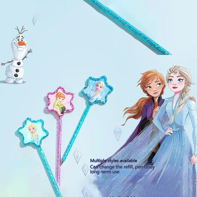 

Подвесная ручка «Холодное сердце», подарок, канцелярские принадлежности для студентов, Обучающие канцелярские принадлежности, ручка для письма, Мультяшные канцелярские принадлежности для обучения