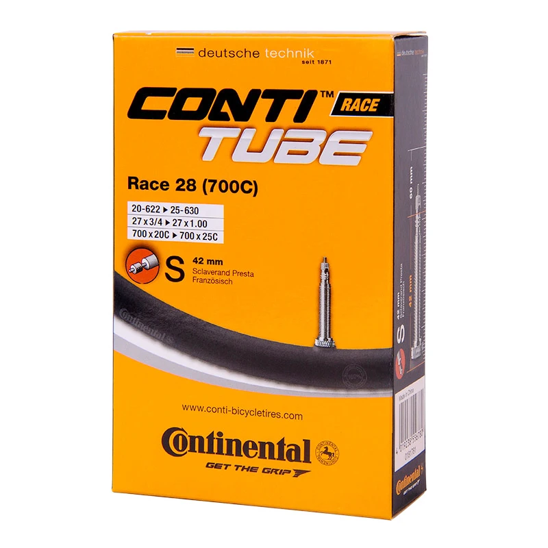 Continental Grand Race 28 Road Bike Bicycle Inner Tube 700c x 20-25 Presta Valve 42mm/60mm/80 Sclaverand French