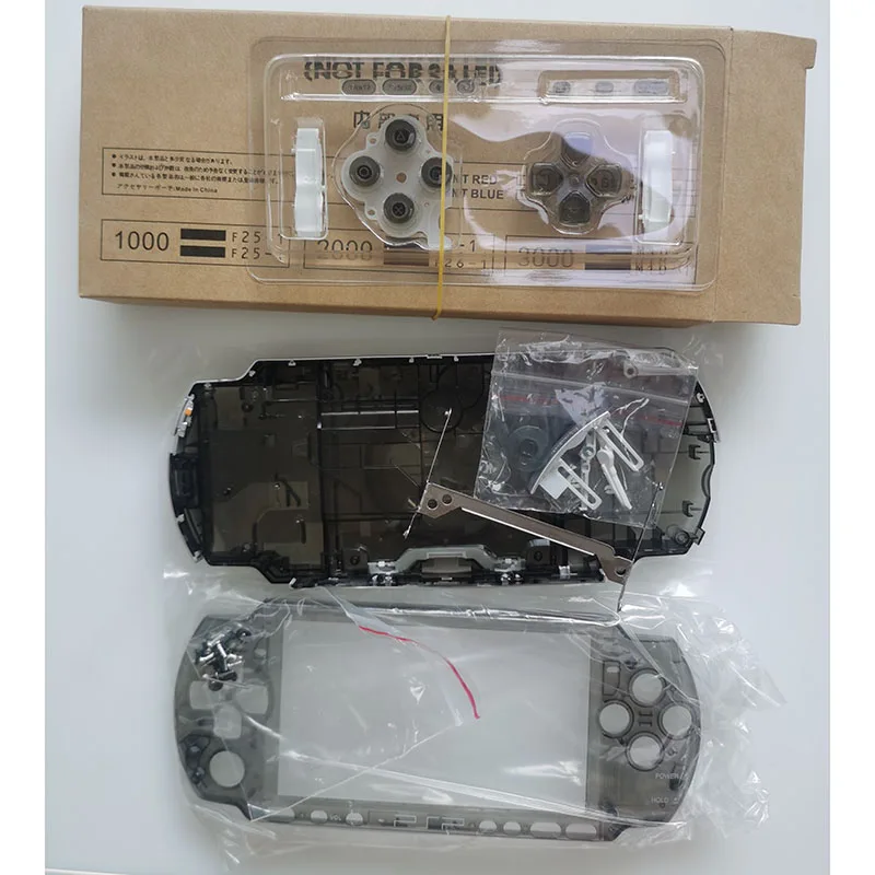 Бесплатная доставка Кристальные цвета для PSP 3000 3008 чехол игровой консоли Сменный