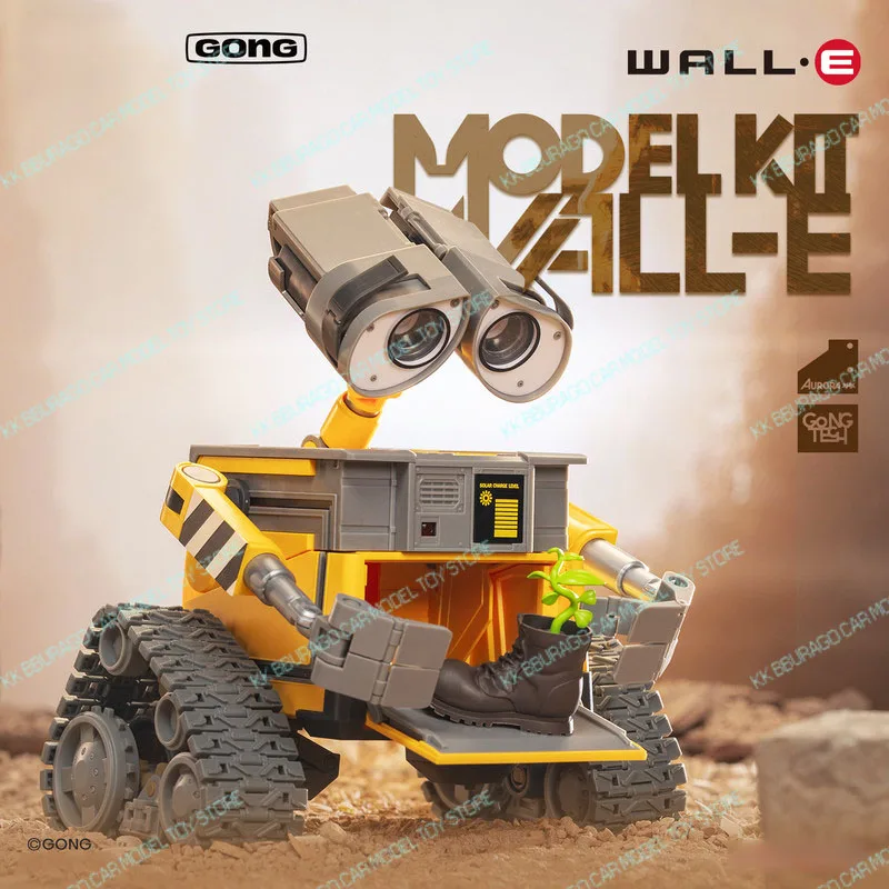 Фото Оригинальные фигурки GONG Movie WALL-E, аниме, сборная игрушка, робот-история, мягкая модель, подвижные шарниры для детей и взрослых, подарок на день рождения №4