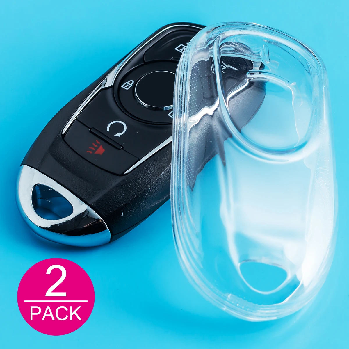 

Тонкий Черный Прозрачный Чехол-цепочка Для Ключей Автомобиля Из ТПУ Для Buick Envista, Enclave, Encore GX, Envision, Lacrosse