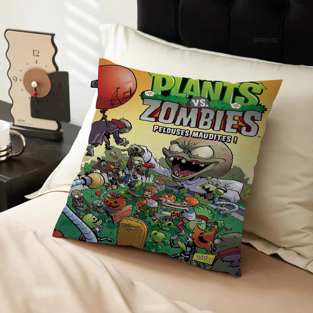 Персонализированная наволочка Game P-Plants V-Vs Z-Zombies детская спальня дикий декор для