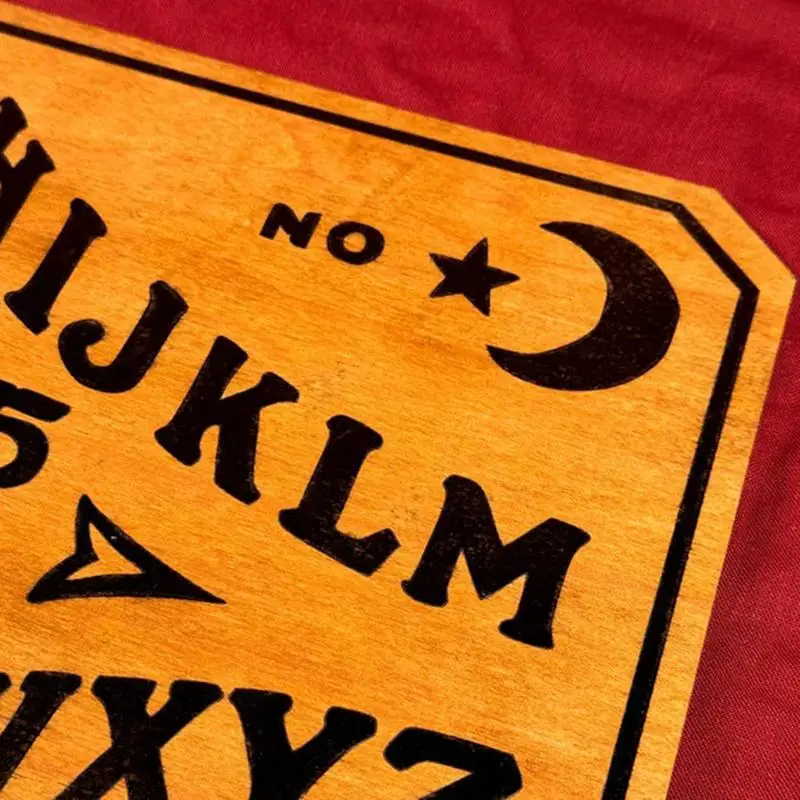 Доска для гадания деревянная доска метафическое сообщение Ouija Witch портативная