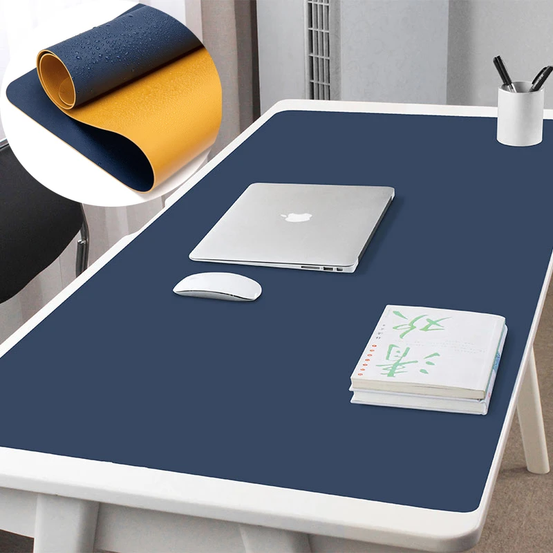 120x60CM Large Size Office Desk Protector Mat PU Leather Waterproof Antifouling Mouse Pad Carpet XXL PC Desktop Gaming Mause Pad