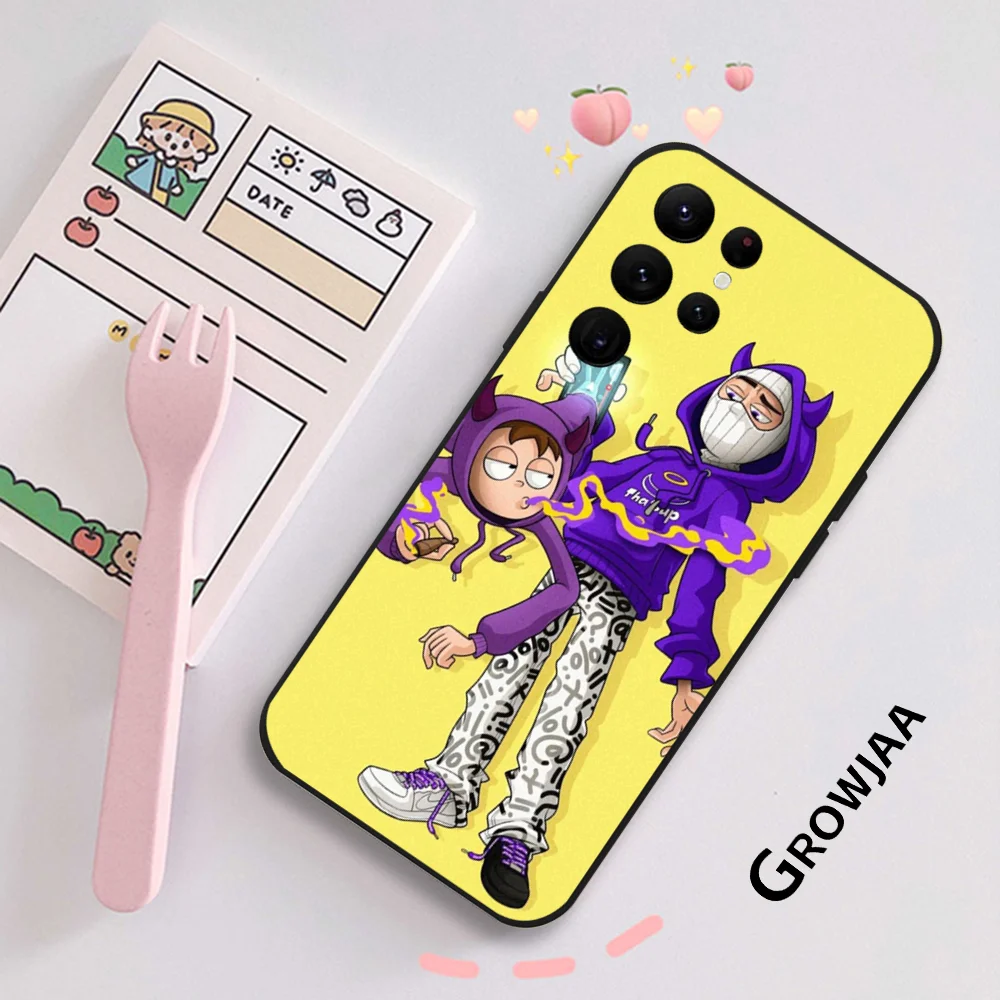 Tha Supreme Rapper Thasup Phone Case for Samsung Galaxy S24 Ultra S22 S23 S21 S20 5G Protective Silicone TPU Funda